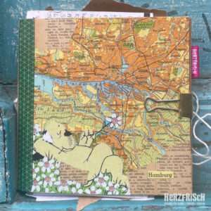 Onlinekurs Stadtentdecker – Dein kreatives Mixed Media Reisetagebuch Abenteuer